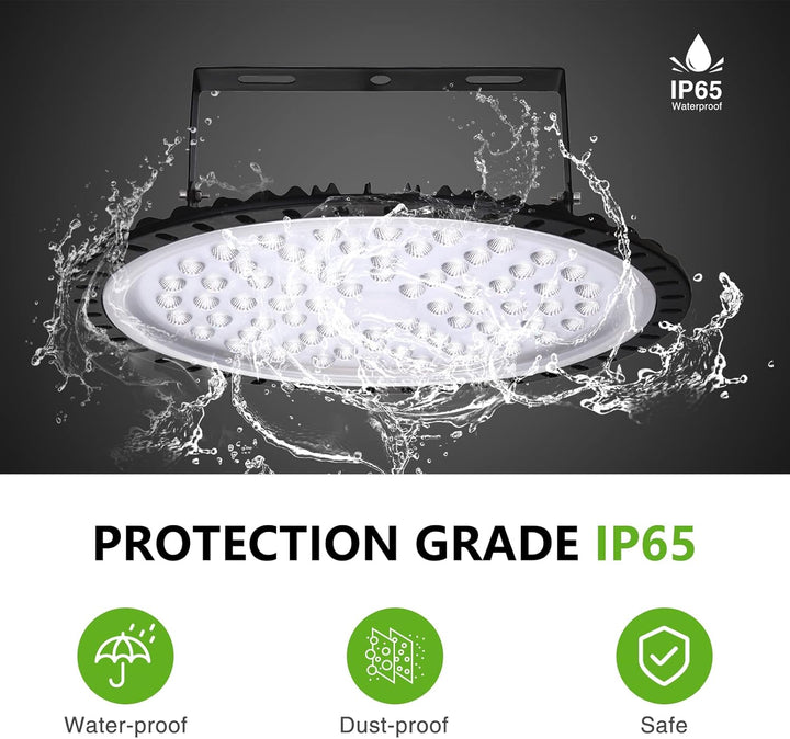 LED UFO Industrielampe, Sararoom LED Strahler 300W LED Scheinwerfer Kaltweiss 6000K 30000LM LED Stra