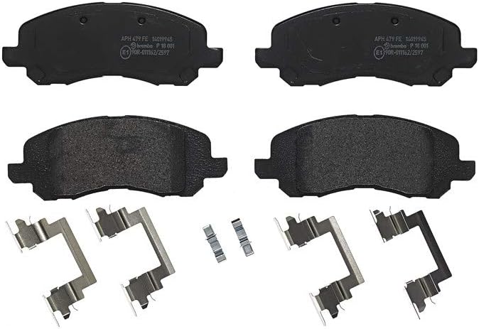 Brembo P 18 001 Bremsbelagsatz, Scheibenbremse - (4-teilig)