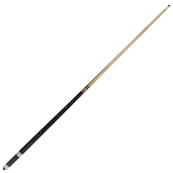 Stradivari Billard-Queue Deluxe Sport Master | Exakt ausbalanciert | 2-teilig | Schwarz | Zerlegbar