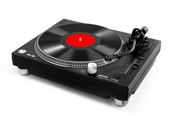 Gemini TT-1200 Plattenspieler mit 3 Geschwindigkeiten und USB-Schnittstelle