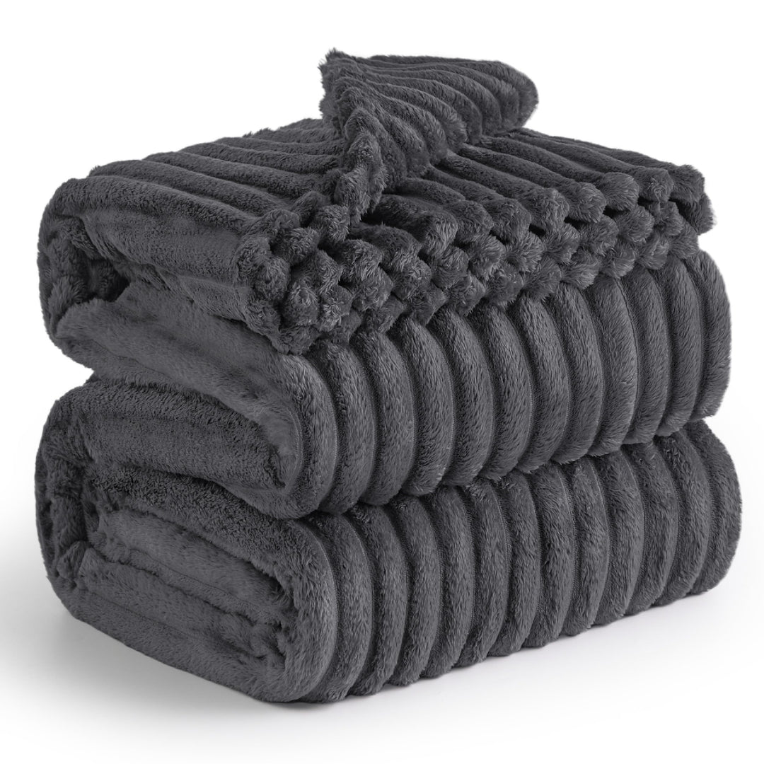 Bedsure Kuscheldecke Flauschig Decke Fleecedecke – Weiche Warme Grobe Korddecke Gemütlicher Sofadeck