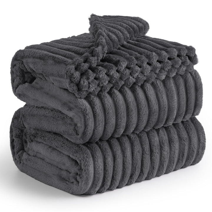 Bedsure Kuscheldecke Flauschig Decke Fleecedecke – Weiche Warme Grobe Korddecke Gemütlicher Sofadeck
