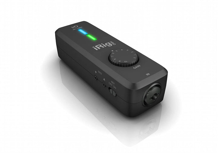 IK Multimedia iRig Pro I/O — Voll ausgestattetes Pocket-Audio, MIDI-Interface, Sound in Studioqualit