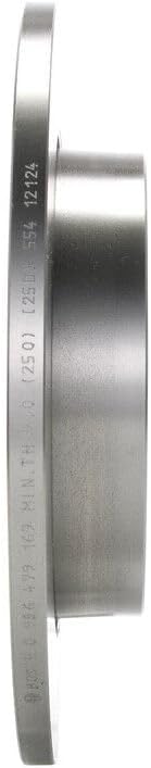 Bosch BD1048 Bremsscheiben - Hinterachse - ECE-R90 Zertifizierung - zwei Bremsscheiben pro Set