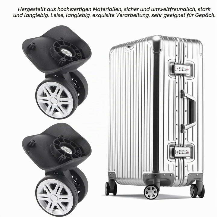 Ersatz für Kofferräder, Andere Bergsteiger- und Campingartikel, 1 Paar Outdoor-Stummschaltung, Zweir