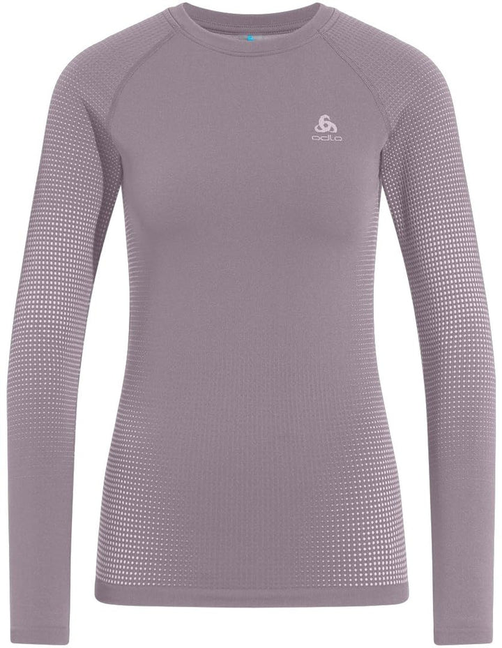 Odlo Mädchen Thermounterwäsche Damen Performance Warm I Funktionsshirt Langarm I Warme Skiunterwäsch