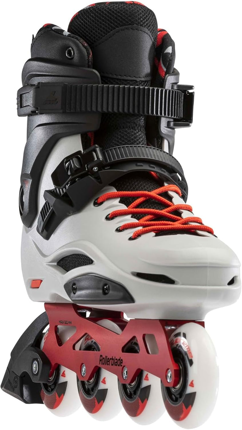 Rollerblade Herren Rb Pro X Inlineskate 260 Grey/Warm Red, 260 Grey/Warm Red