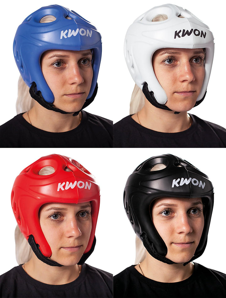 KWON Kopfschutz Shocklite, Versch. Farben Weiss XL