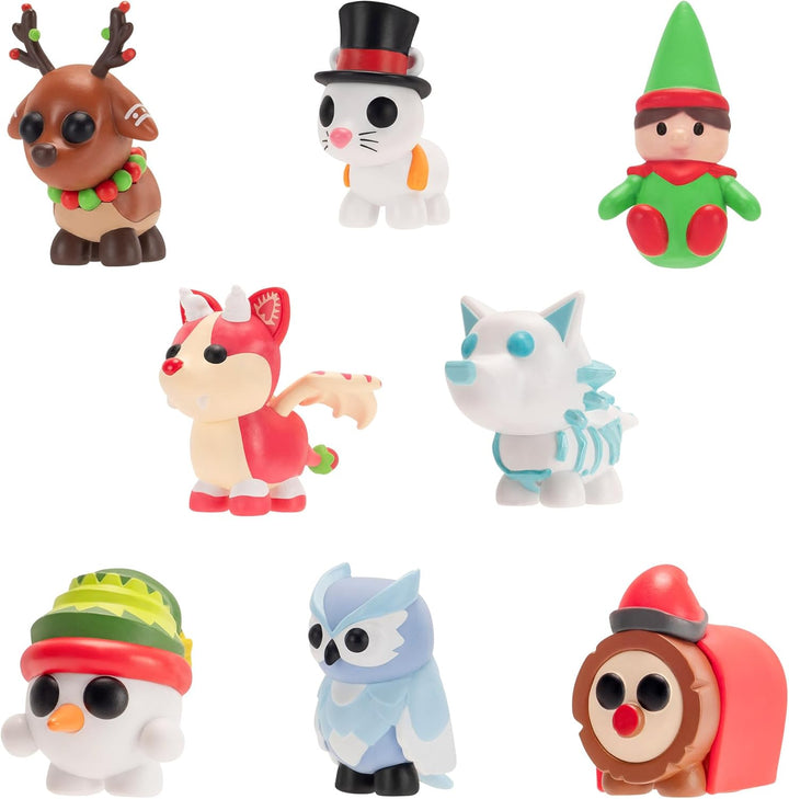 Adopt Me! AME0174 - Adventskalender, 24 Überraschungen inkl. Tieren, Figuren und exklusivem virtuell
