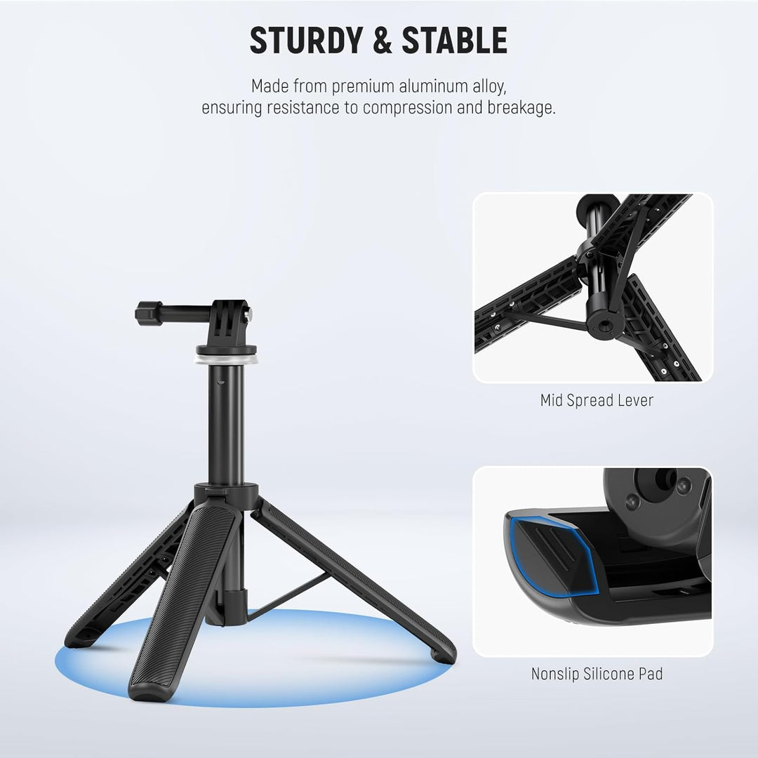 NEEWER Basic Selfie Stick Stativ für DSLR Actioncams & Webcams Mini Vlogging Tischstativ kompatibel