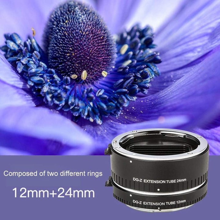 Makro-Adapterring, DG-Z 12 mm + 24 mm Metall-Makro-Adapterring mit integriertem elektronischen Stift