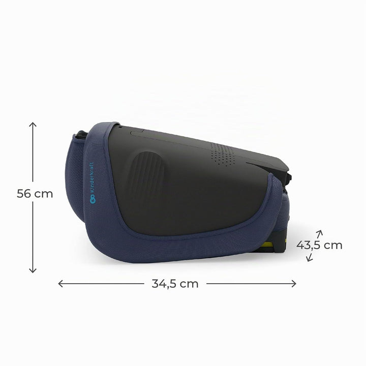 Kinderkraft UNITY 2 i-Size, Faltbarer Autositz 100–150 cm, von ca. 3,5 bis 12 Jahre, verstellbare Ko