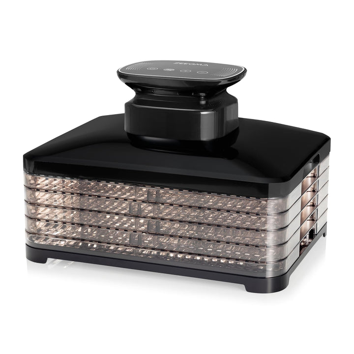 Zeegma DRY CHEF PRO Lebensmittel- und Pilztrockner Leistung 400 W, Dörrgerät für Obst und Gemüse, 5