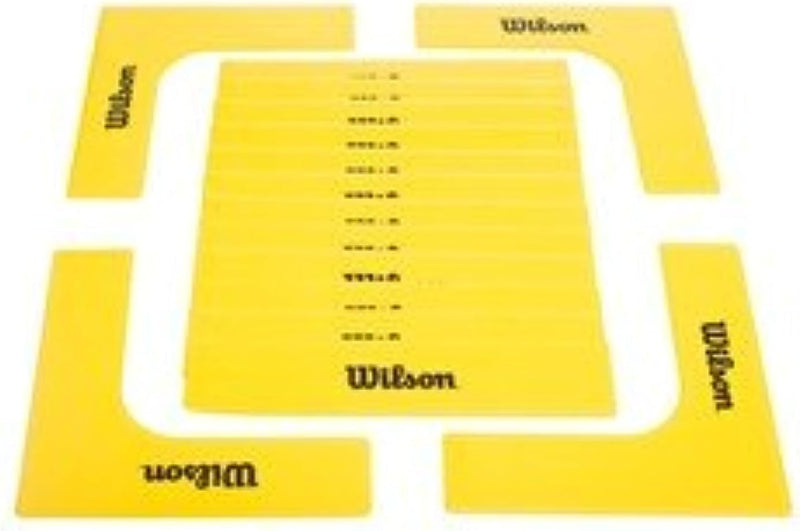 Wilson Unisex Jugend Ez Court Lines Tennisplatzlinie, Yellow, One Size