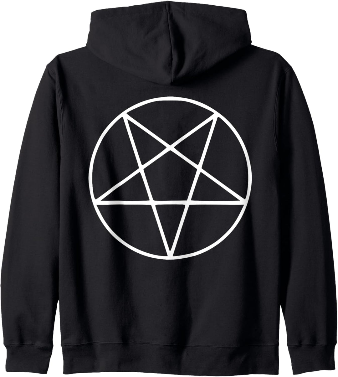 Pentagramm 666 Gothic Dark Wave Kapuzenjacke