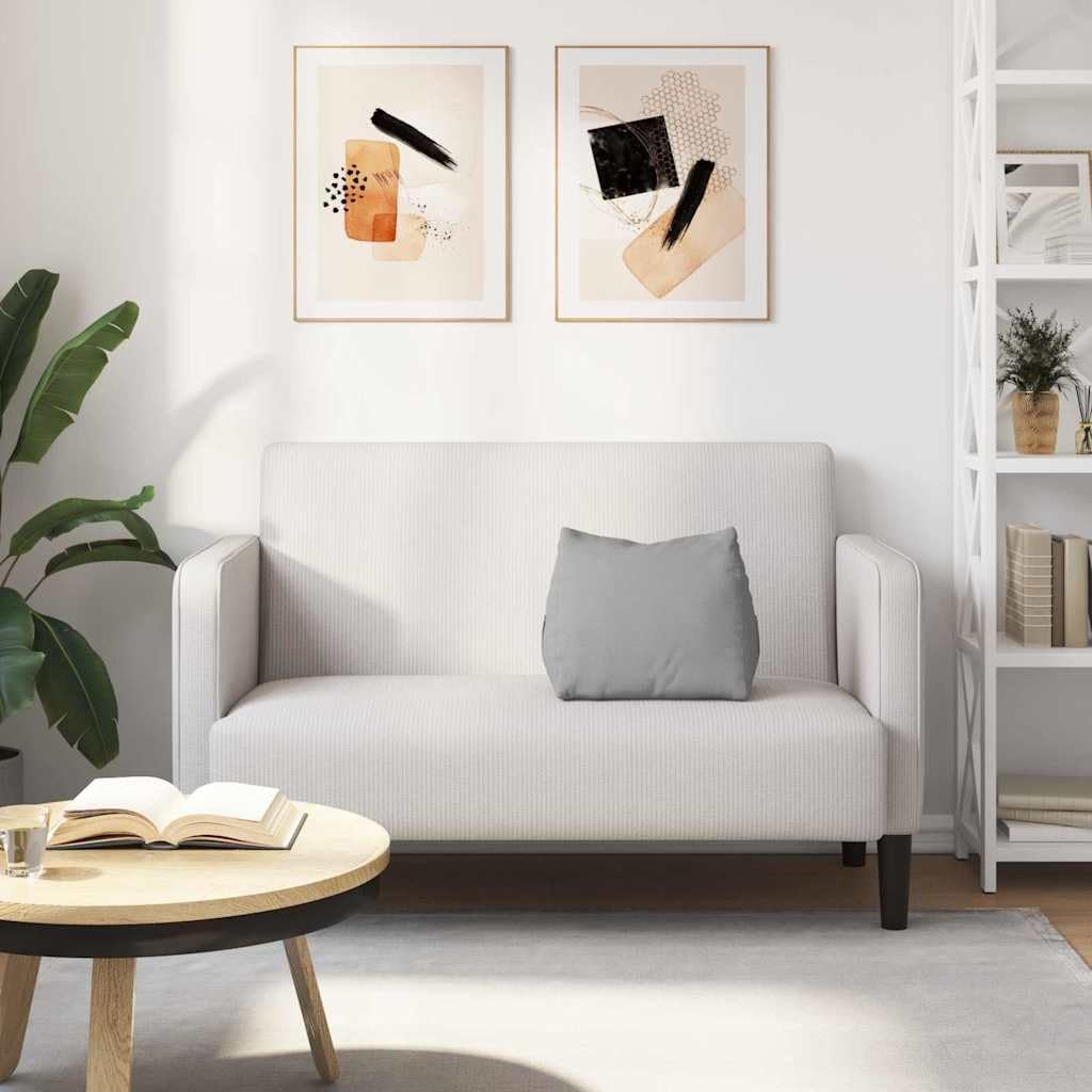 vidaXL Rückenkissen Wolkengrau 45 x 20 x 35 cm Stoff, Kissen für Wohnzimmer, moderner Bezug, abnehmb