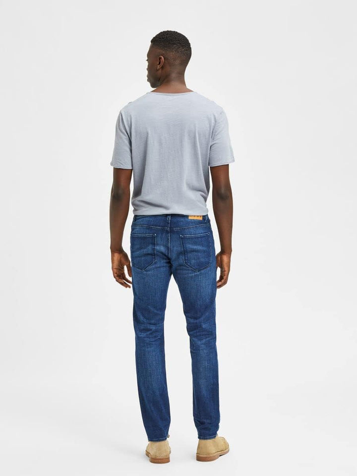 SELECTED HOMME Herren Jeans 29W / 32L Medium Blue Denim, 29W / 32L Medium Blue Denim