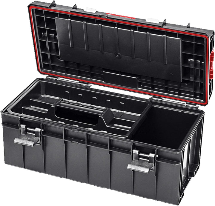 Toolbrothers RHINO Slim Werkzeugkoffer ECO Handling+ Long Edition 22 l IP54 + Werkzeugschale, Handli
