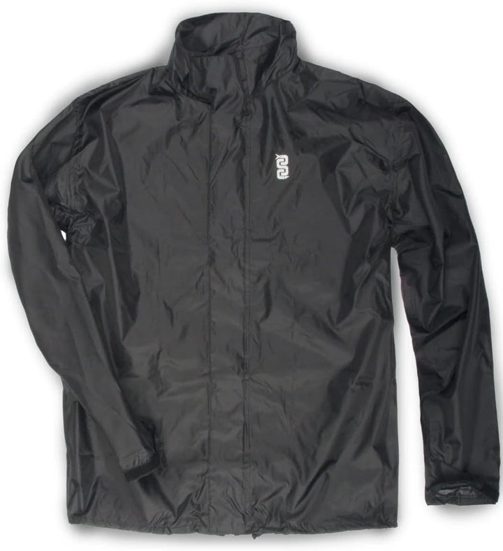 OJ System Motorrad Regenset schwarz leicht kompakt Jacke und Hose XS, XS