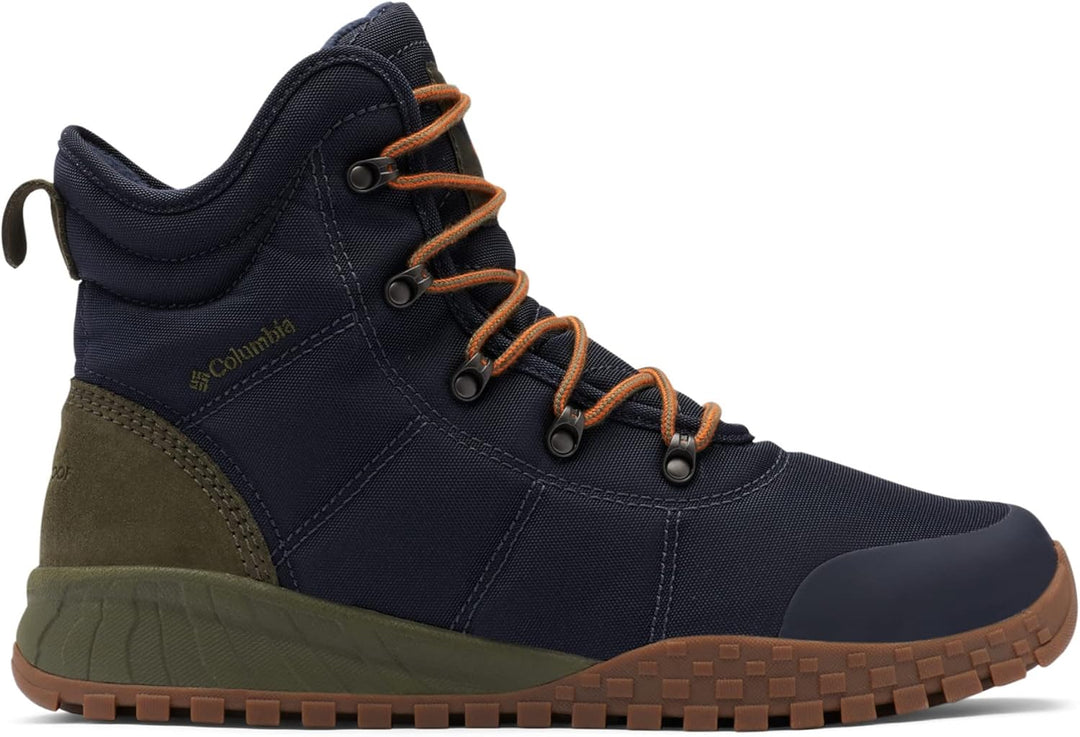 Columbia Fairbanks WP Omni-Heat wasserdichte Schneestiefel für Herren 40 EU Abyss X Dark Adobe, 40 E