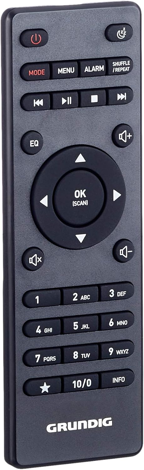 GRUNDIG GIR1090 DTR 6000 X All-In-One Internet- und Digitalradio, FM/RDS/DAB+/Internetradio, Bluetoo