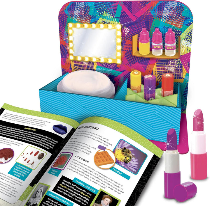 Liscianigiochi 668720 I'm a Genius Spiel für Kinder Labor der Lippenstifte, Single, Mehrfarbig, zzzz