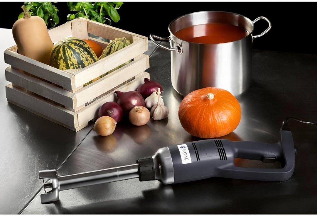 Royal Catering RCSM-350-300 Elektrischer Stabmixer Pürierstab Mixstab 18 000 U/min 350 W mit ergonom