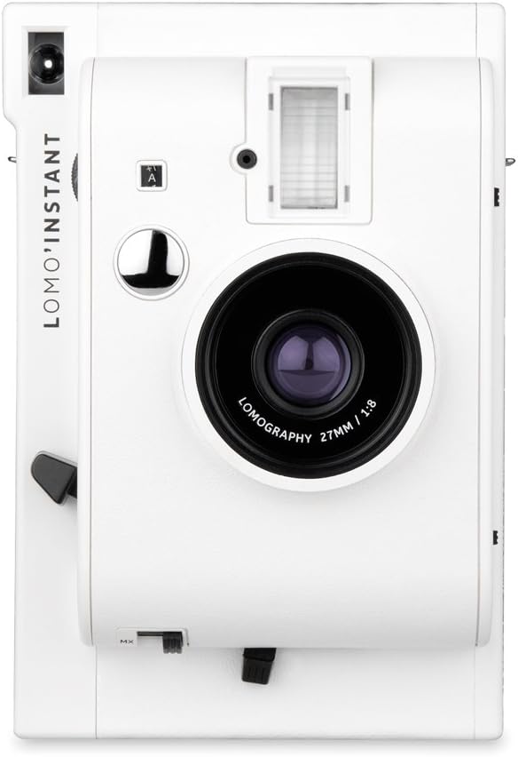 Lomography Lomo'Instant White + 3 Linsen - Instant Film Kamera weiss, weiß