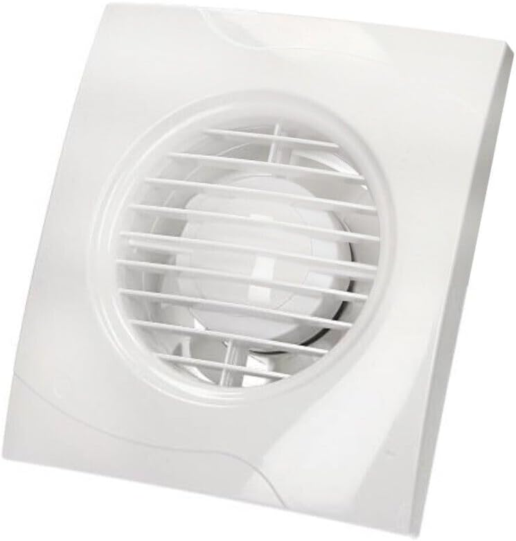 Awenta Armar Trading LTD Badlüfter Raumentlüfter Ventilator 100mm Nachlauf Wandventilator Lüfter, We
