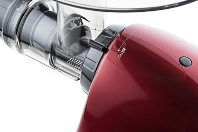 Sana Juicer by Omega EUJ-707 in Schwarz - Horizontaler Slow Juicer