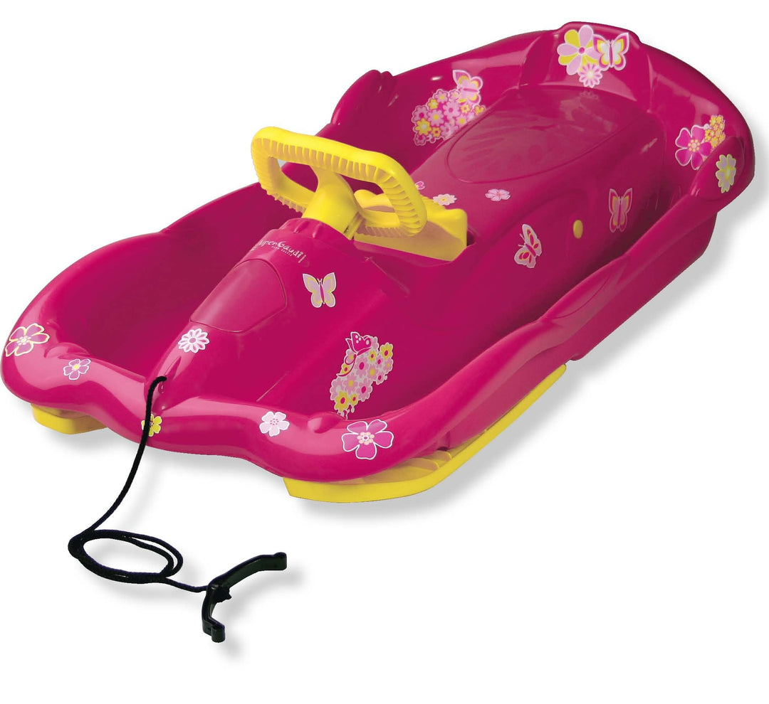 AlpenGaudi Unisex Jugend Space pink Schlitten, One