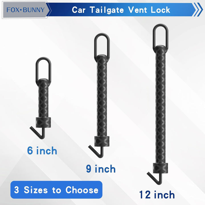Heckklappenaufsteller – Pet Ventilation Car Door Lock – Latch Hook Dog Guard for Car Boot/Trunk Lid