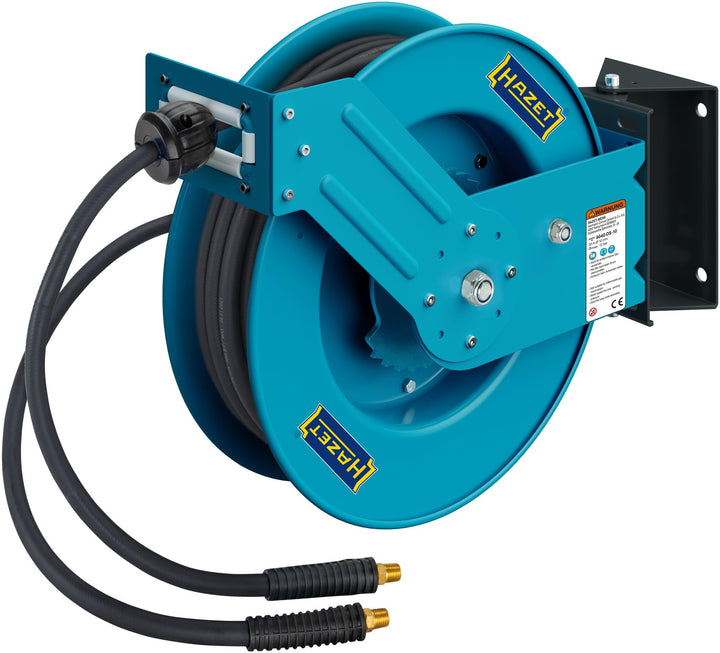 HAZET offener Schlauchaufroller 9040OS-10,20 Meter,10 mm, Max. 20 bar,Stahlausführung,Automatischer