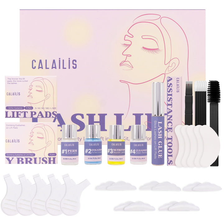 CALAILIS Wimpernlifting Set, 2025 Aktualisiertes Lash Lifting Set, Wimpernverlängerung Kit Professio