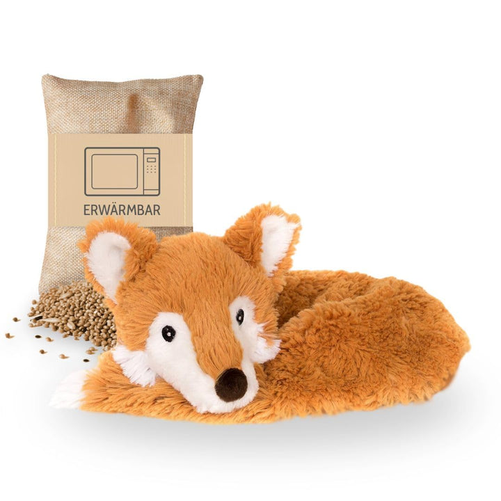 Habibi Plush Premium – 1740 Neck Warmer/Schal/Nackenhörnchen Fuchs f. Kinder und Erwachsene, herausn