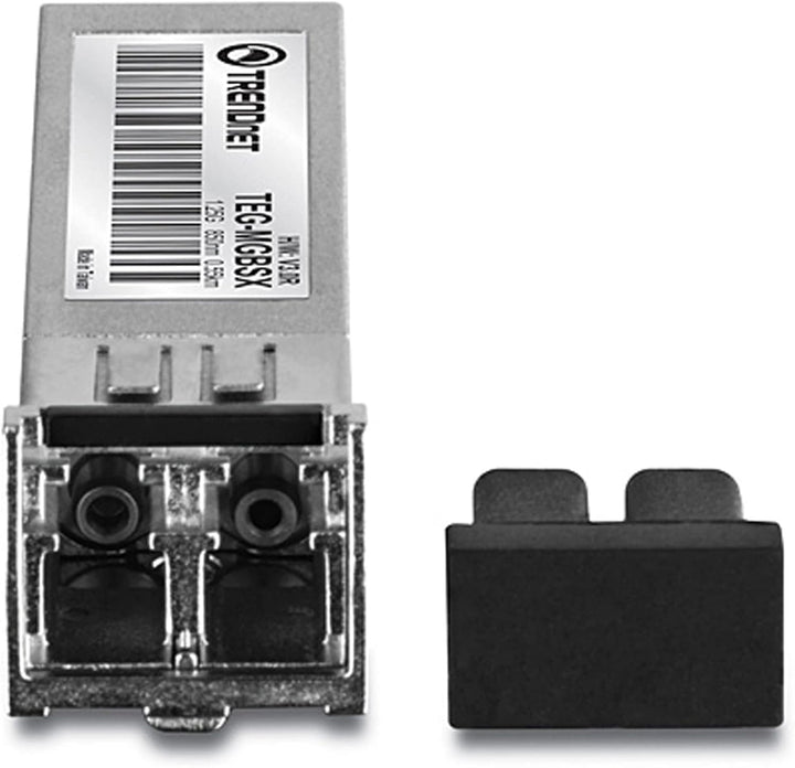 TRENDnet, TEG-MGBSX, SFP Multi-Mode LC-Modul, Bis zu 550 m (1804 Fuss), Mini-GBIC, Hot Pluggable, IE