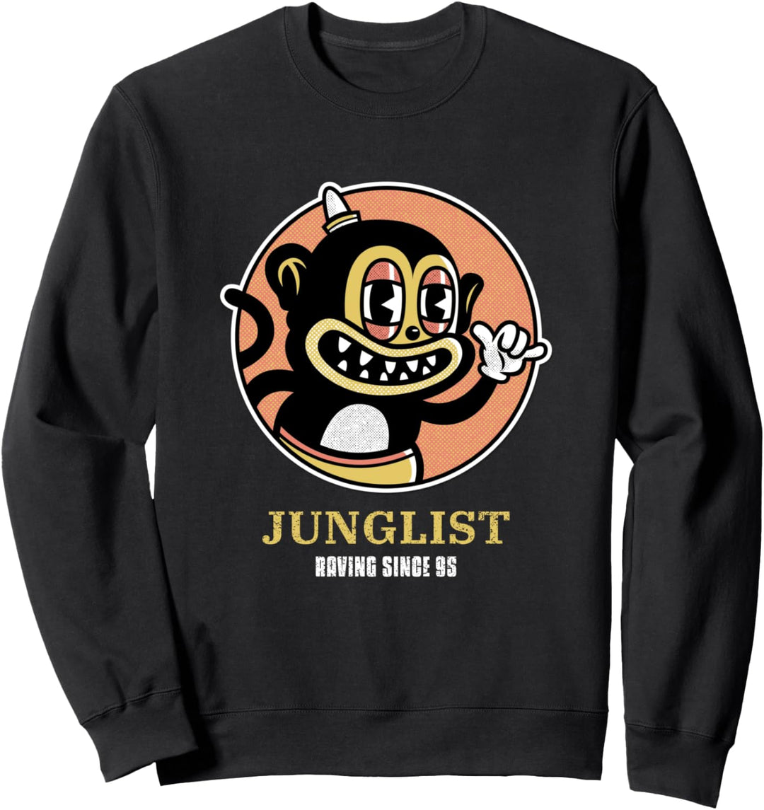 Drum And Bass Music Liquid Jungle EDM DnB Dubstep Sweatshirt