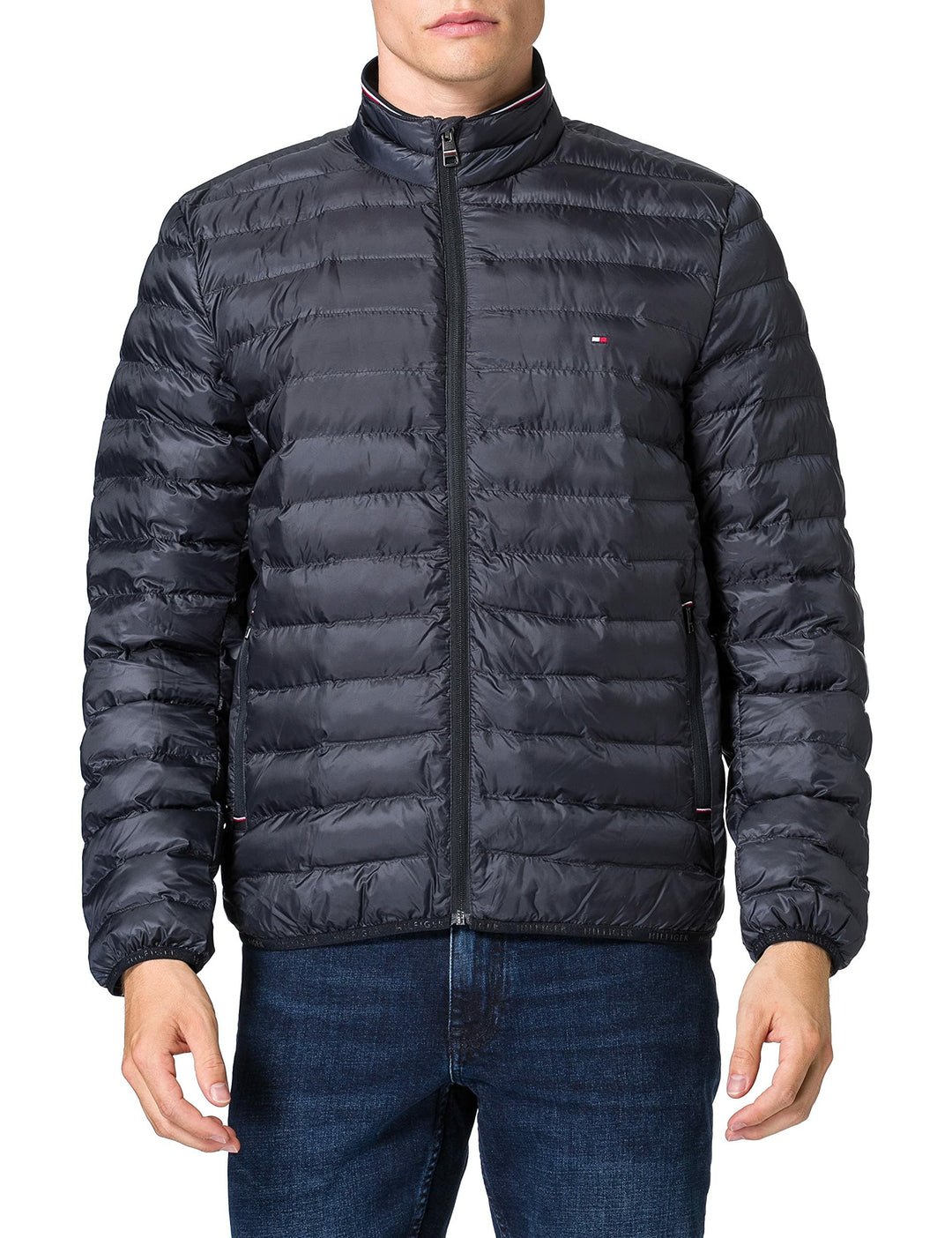 Tommy Hilfiger Herren Jacke Übergangsjacke XXL Blau (Desert Sky), XXL Blau (Desert Sky)