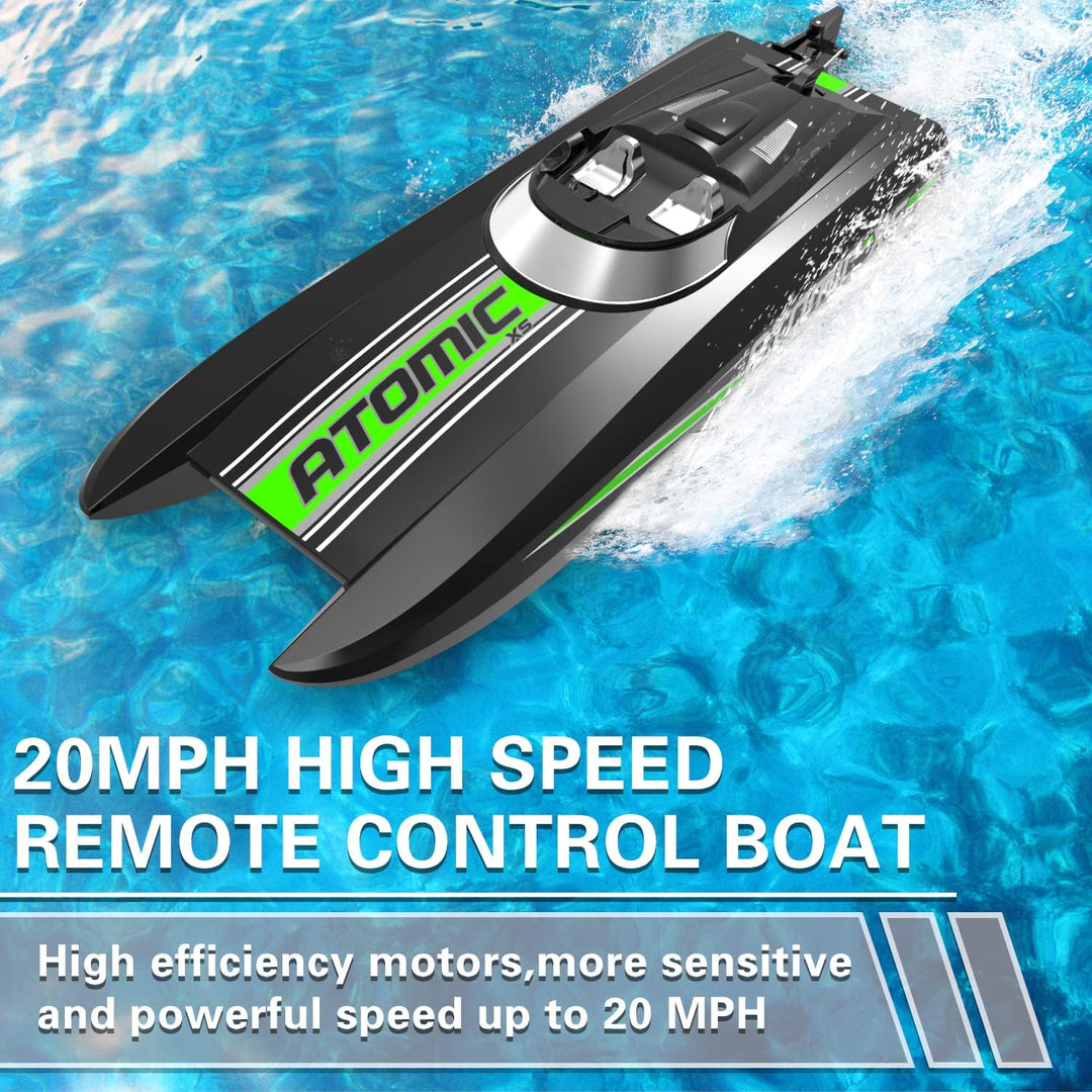 VOLANTEXRC Ferngesteuertes Boot RC Boot 2,4 GHz Fernsteuerung 20MPH Ferngesteuertes Boot für Pools u