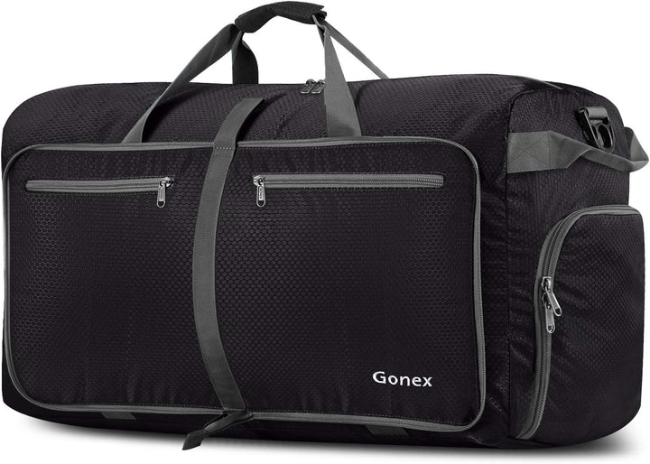 Gonex Faltbares Reisegepäck Leicht 40/60/80/100/150L Grosse Reisetasche Sporttasche für Reise Gym Ur