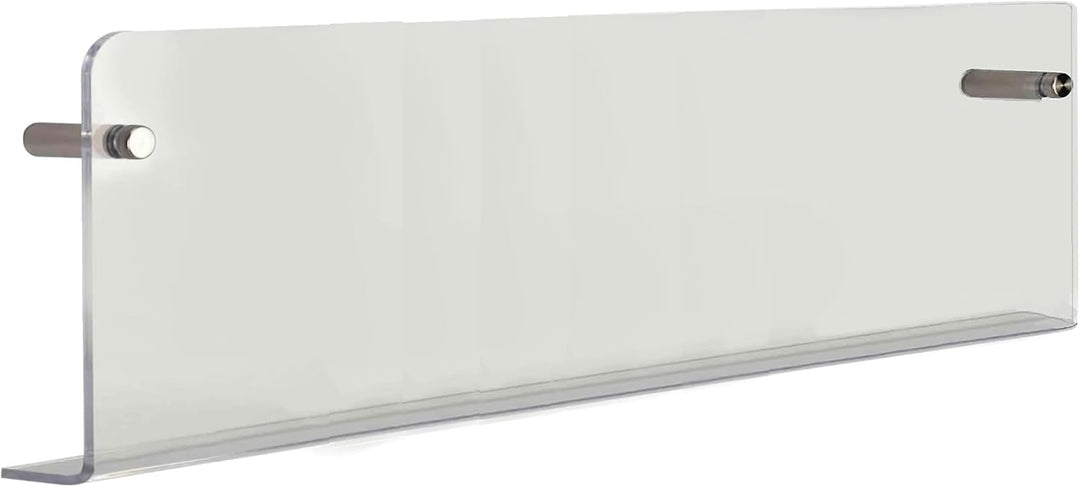 TUKA-i-AKUT 2er 100cm Wand Prospekthalter Acryl Extra Stark, Zeitschriftenhalter Wandregale für Zeit