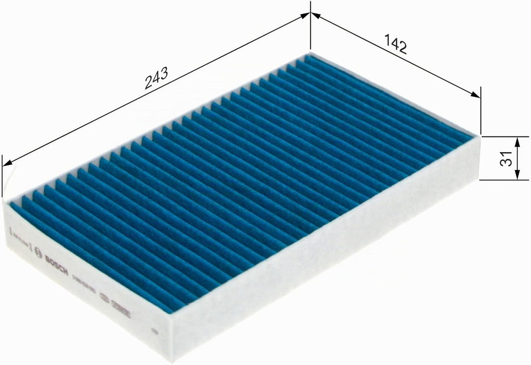 Bosch A8583 FILTER+pro Innenraumfilter - hocheffizienter Ersatzfilter - filtert effektiv Pollen, Fei