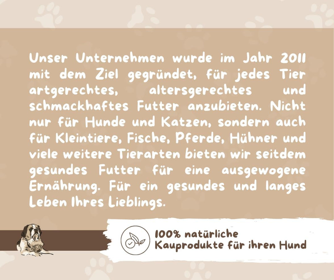 Warnicks Tierfutterservice Rinderstrossen Luftröhre Strosse 12-15 cm Stücke (2 x 1KG) 1 kg (2er Pack