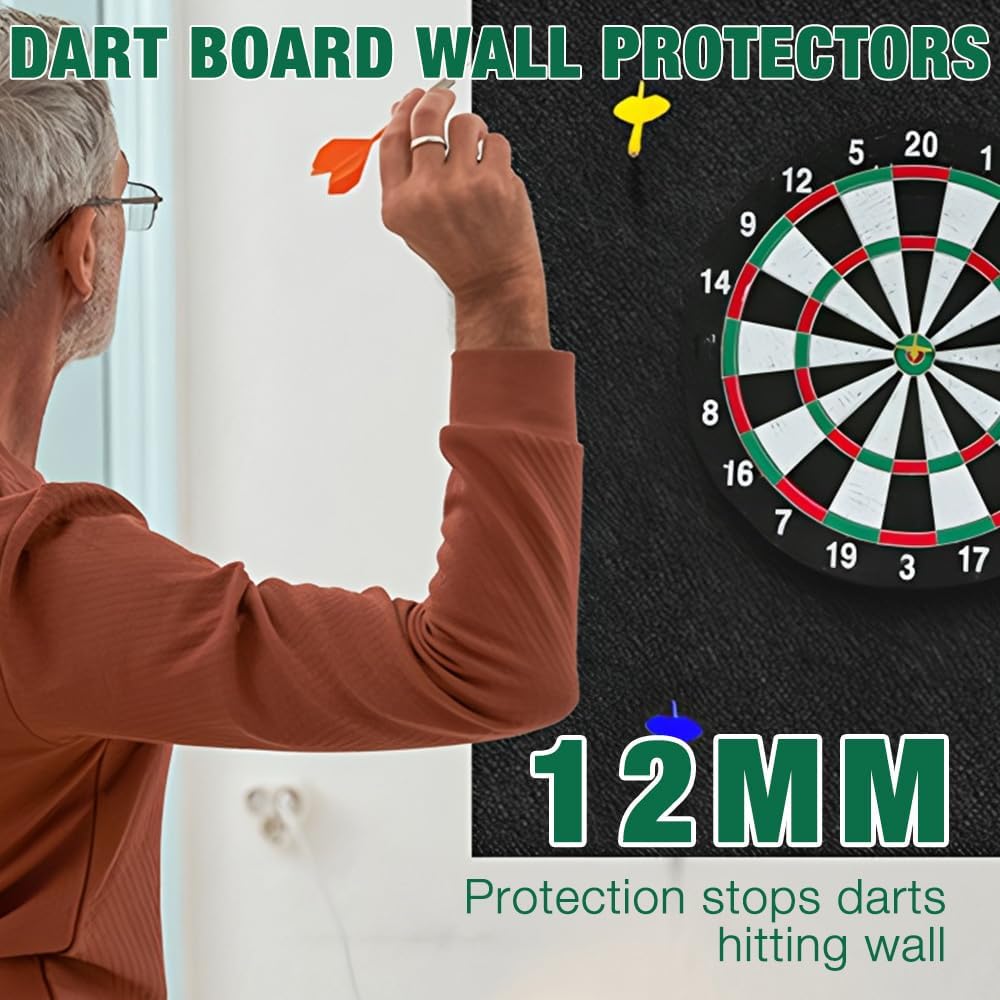 Dartboard Wandschutz, 60 * 90cm Dart Wandschutz, Dart Surround, Wandumrandung Für Dartboard, Dartsch