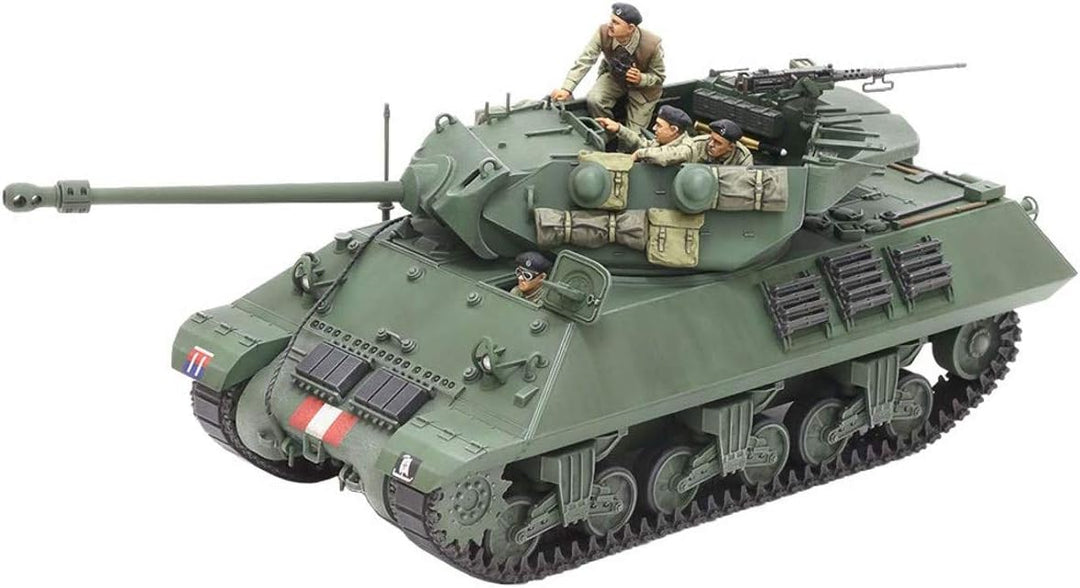 Tamiya 35366 Militär 35366-1:35 Britische M10 IIC Achilles, Modellbau, Plastik Bausatz, unlackiert