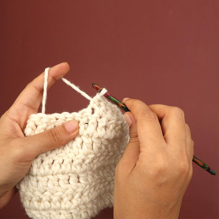 KnitPro Häkelhakenset-Symfonie Wood Doppelend 3-3,5, 4-4,5, 5-5,5, 6-6,5 und 7-8 mm Symfonie Doppele
