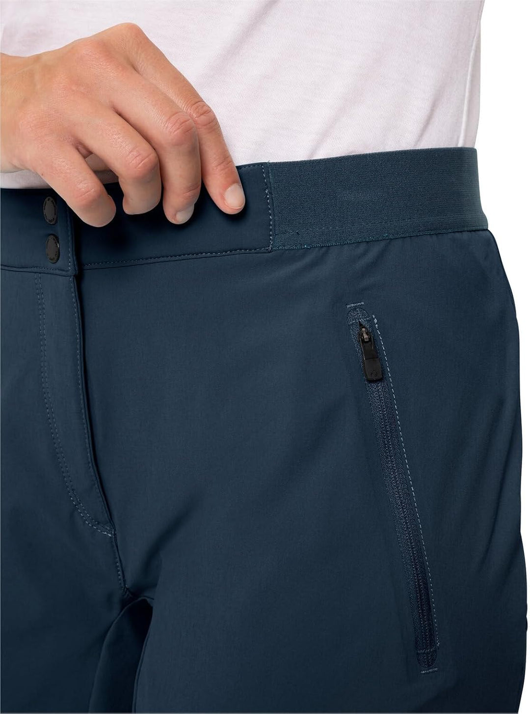 VAUDE Hosen Women's Scopi LW Shorts II 38 Dark Sea Uni, 38 Dark Sea Uni
