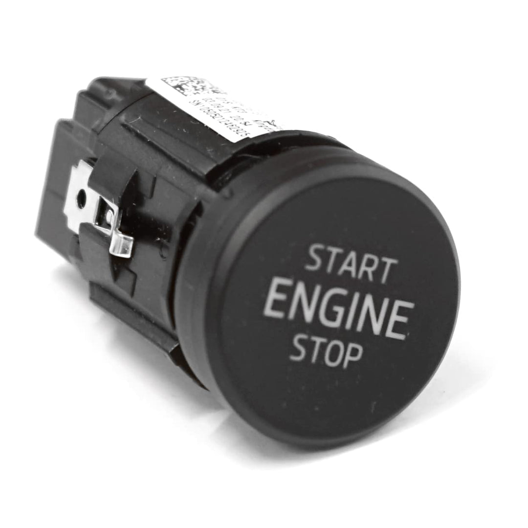 Skoda 3V0905217AWHS Start-Stop-Schalter Drucktaster Zündung Startknopf, schwarz