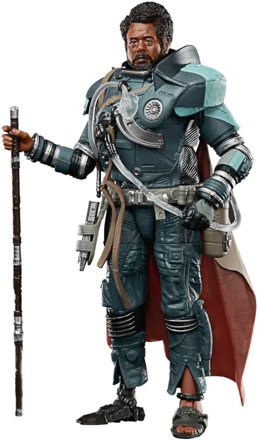 Star Wars The Black Series Saw Gerrera 15 cm grosse Action-Figur zu Rogue One: A Story zum Sammeln,