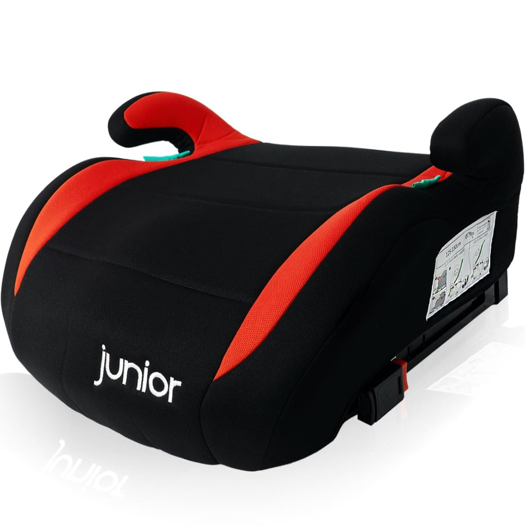 Sitzerhöhung mit ISOFIX Befestigungssystem i-Size Norm Kinder Auto Sitz 125 – 150 cm Körpergrösse EC